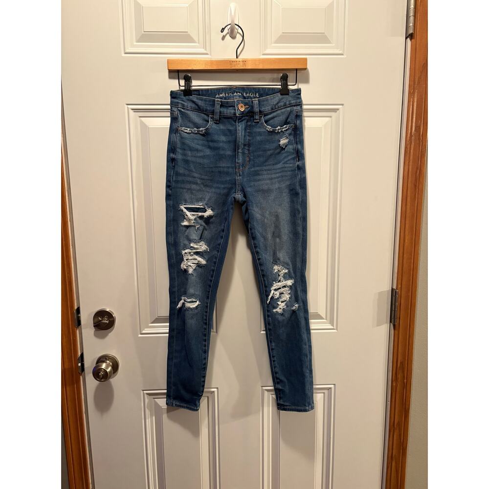 American Eagle Hi-Rise Jegging Crop Size 2